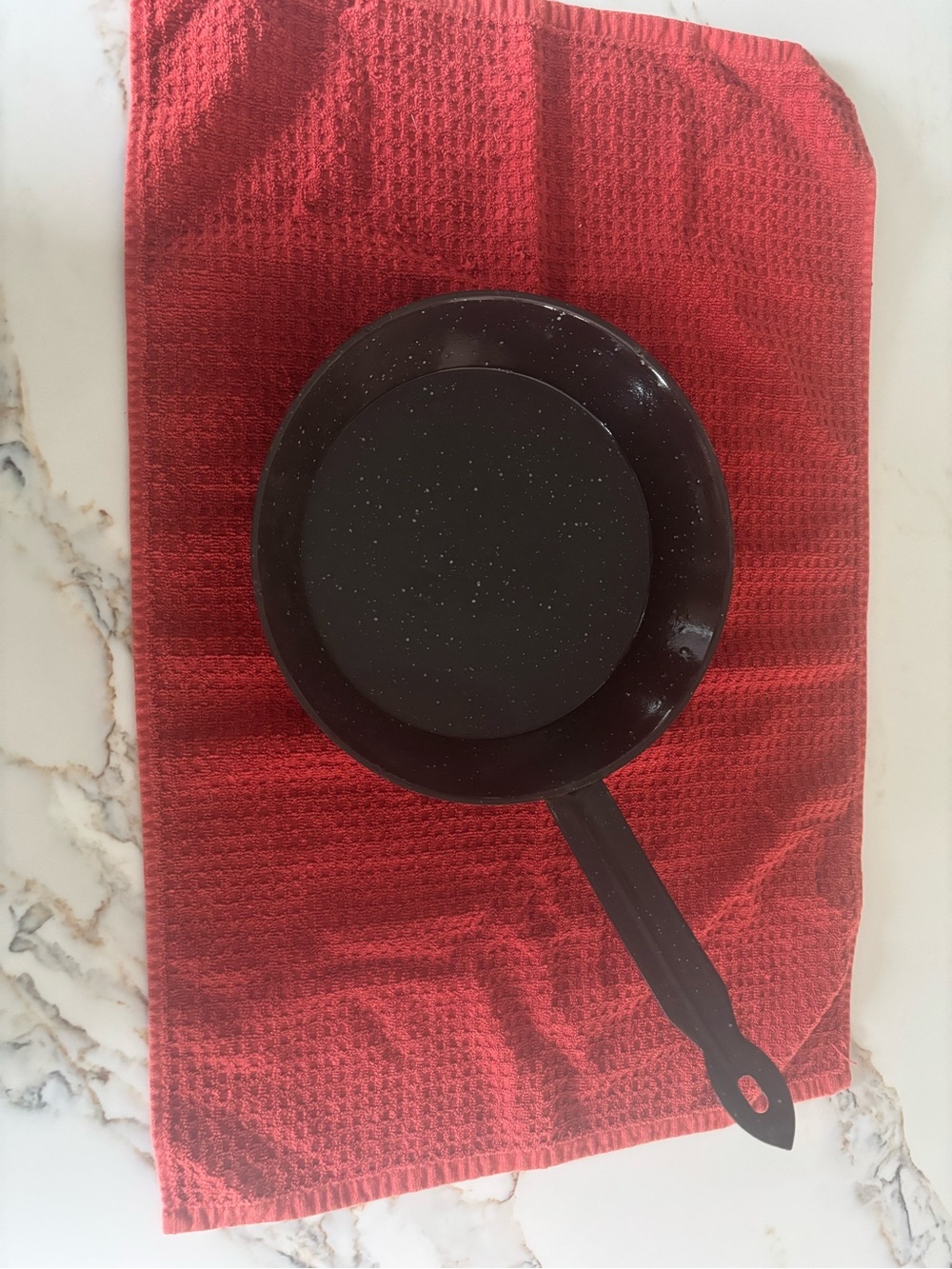 Black Speckled Frying Pan - Home Accents